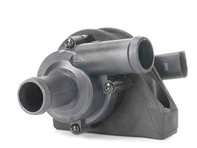 Winkelstück aus wärmehärtendem Kunststoff. Duroplaste werden mit Compoundier-Systemen hergestellt