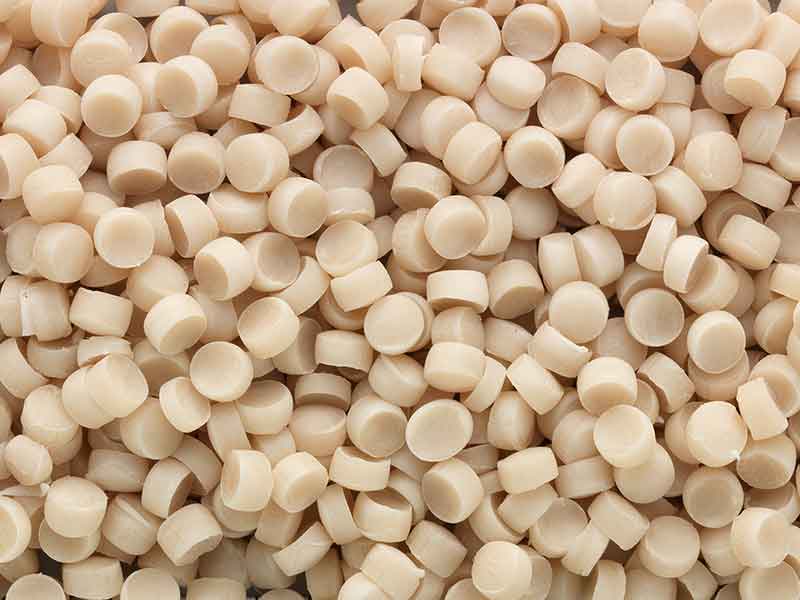 Beiges PVC Kabelcompounds Granulat für die Isolierung von Kabeln